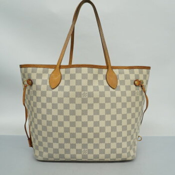 Louis Vuitton Damier Azur Neverfull MM Tote Bag - Picture 12 of 12